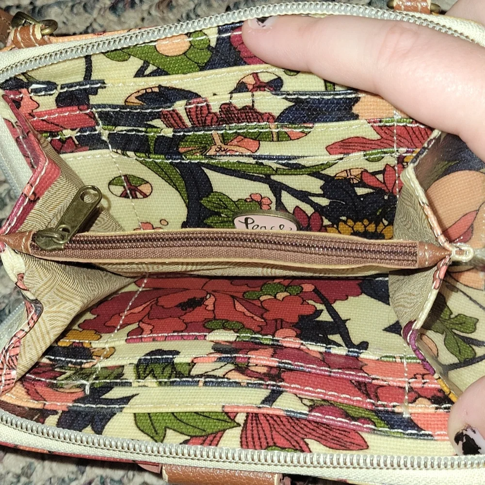 Sakroots colorful wallet wristlet